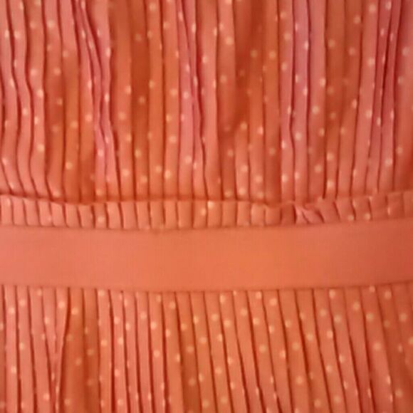 L C Lauren Conrad Pleated Polka Dotslined skirt, - Picture 4 of 14